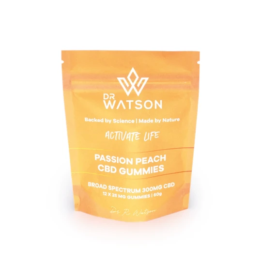 Dr Watson - Passion Peach CBD Gummies