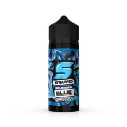 Strapped Reloaded - Blue Raspberry Slush Shortfill E-Liquid (100ml)