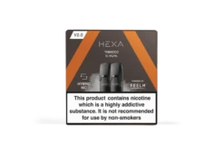 Hexa 3.0 Pod - Tobacco E-Liquid Pods (2x1.7ml)