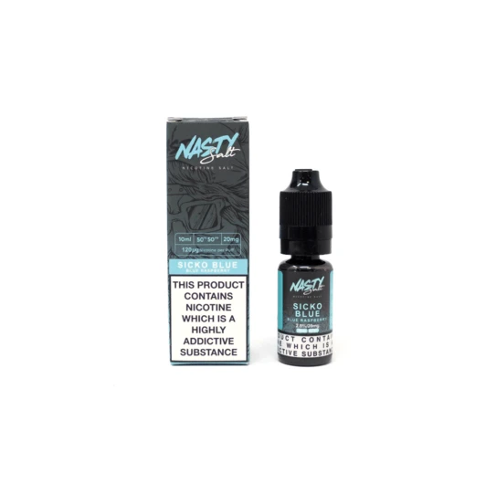 Nasty Salt - Sicko Blue 10ml Nic Salt E-Liquid - Image 2