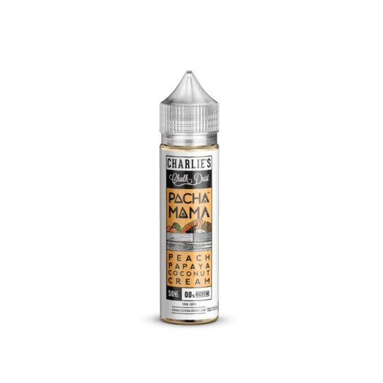 Pacha Mama - Peach, Papaya & Coconut Cream Shortfill E-Liquid (50ml)
