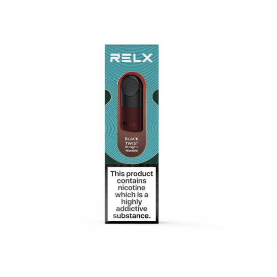 RELX Flavour Pods - Black Twist (18mg)