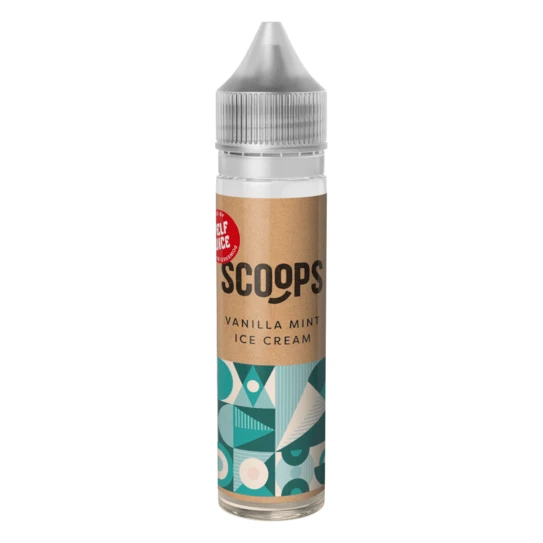 Scoops - Vanilla Mint Shortfill E-liquid (50ml)