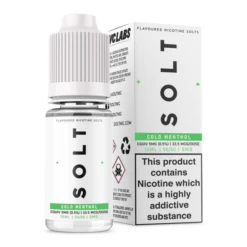 Solt E-Liquids - Cold Menthol - 10ml