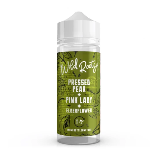 Wild Roots - Pressed Pear Shortfill E-Liquid (100ml)