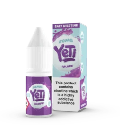 Yeti Salts - Grape Ice 10ml Nic Salt E-Liquid